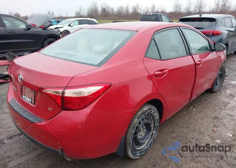 2017 Toyota Corolla Le from USA, damaged, VIN 2T1BURHEXHC916641